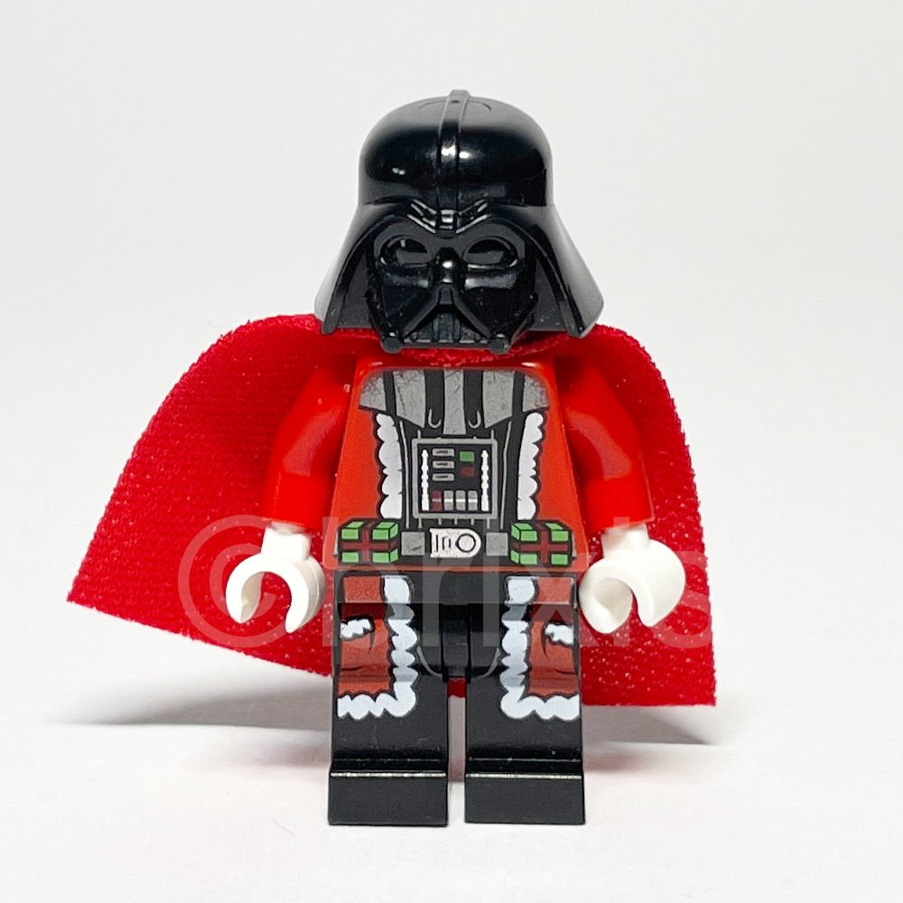 LEGO Star Wars Minifigur Santa Darth Vader (SW0599) - LEGO Star Wars Santa Darth Vader Minifigure SW0599 LEGO Star Wars Minifigur Santa Darth Vader (SW0599) – Vorderansicht