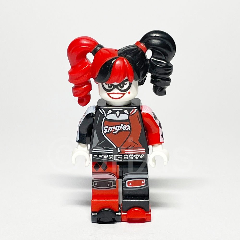 LEGO Super Heroes Minifigur Harley Quinn (SH0306) - LEGO Super Heroes Harley Quinn Minifigure SH0306 LEGO Super Heroes Minifigur Harley Quinn (SH0306) – Vorderansicht