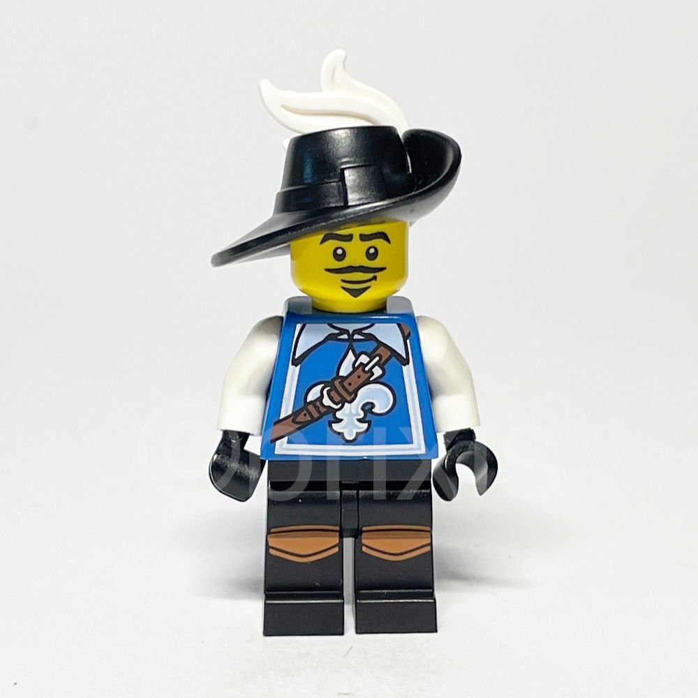LEGO Collectible Minifigur Musketeer (COL051) - LEGO Collectible Musketeer Minifigure COL051 LEGO Collectible Minifigur Musketeer (COL051) – Vorderansicht