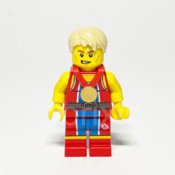 LEGO Collectible Minifigur Wondrous Weightlifter (TGB007) – Vorderansicht