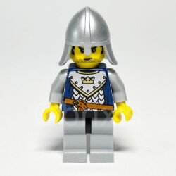LEGO Castle Minifigur Crown Knight Scale Mail (CAS360) – Vorderansicht