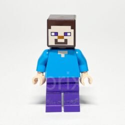 LEGO Minecraft Minifigur Steve (MIN009) – Vorderansicht