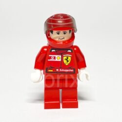 LEGO Racers Minifigur F1 Ferrari (RAC022S) – Vorderansicht