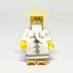 LEGO NINJAGO Minifigur Movie Sensei Wu (NJO0315) – Vorderansicht