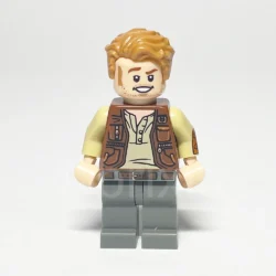 LEGO Collectible Minifigur Owen Grady (COL332) – Vorderansicht