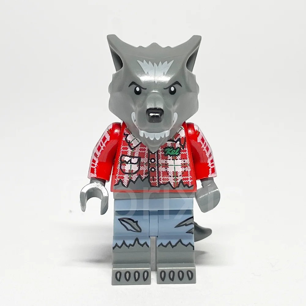 LEGO Collectible Minifigur Wolf Guy (COL211) - LEGO Collectible Wolf Guy Minifigur COL211 LEGO Collectible Minifigur Wolf Guy (COL211) – Vorderansicht