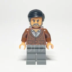 LEGO Jurassic World Minifigur Dr. Henry Wu (JW083) – Vorderansicht