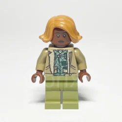 LEGO Jurassic World Minifigur Kayla Watts (JW084) – Vorderansicht