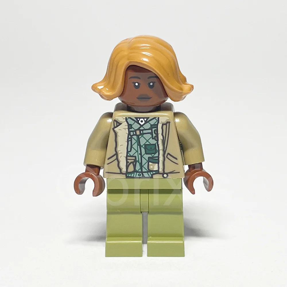 LEGO Jurassic World Minifigur Kayla Watts (JW084) - LEGO Jurassic World Kayla Watts Minifigur JW084 LEGO Jurassic World Minifigur Kayla Watts (JW084) – Vorderansicht