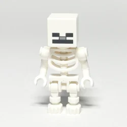 LEGO Minecraft Minifigur Skeleton (MIN011) – Vorderansicht