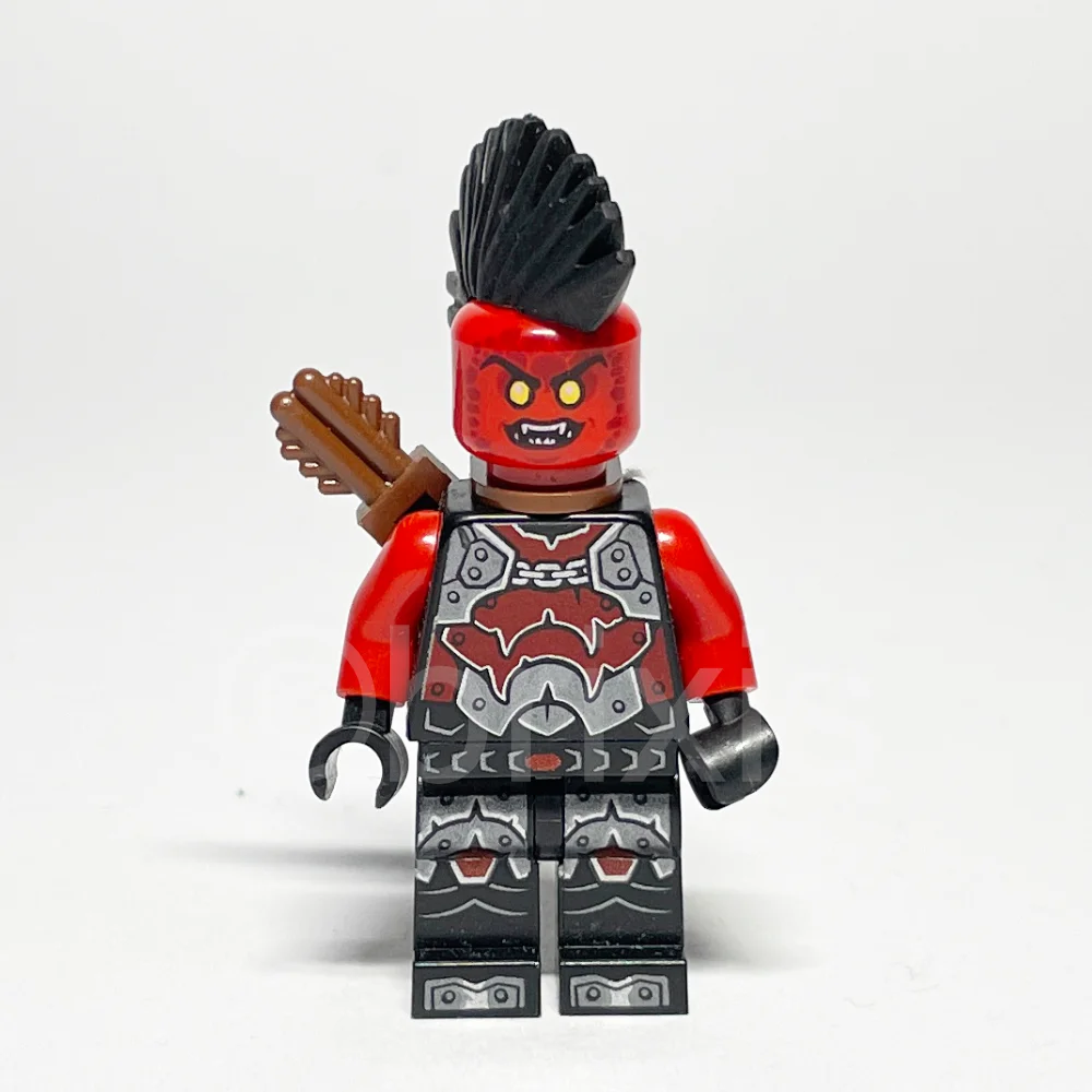 LEGO NEXO KNIGHTS Minifigur Flame Thrower (NEX052) - LEGO NEXO KNIGHTS Flame Thrower Minifigur NEX052 LEGO NEXO Knights Minifigur Flame Thrower (NEX052) – Vorderansicht