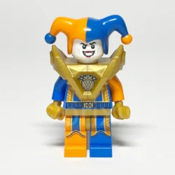 LEGO NEXO Knights Minifigur Jestro (NEX138) – Vorderansicht
