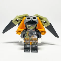 LEGO NINJAGO Minifigur Nitro (NJO0487) – Vorderansicht