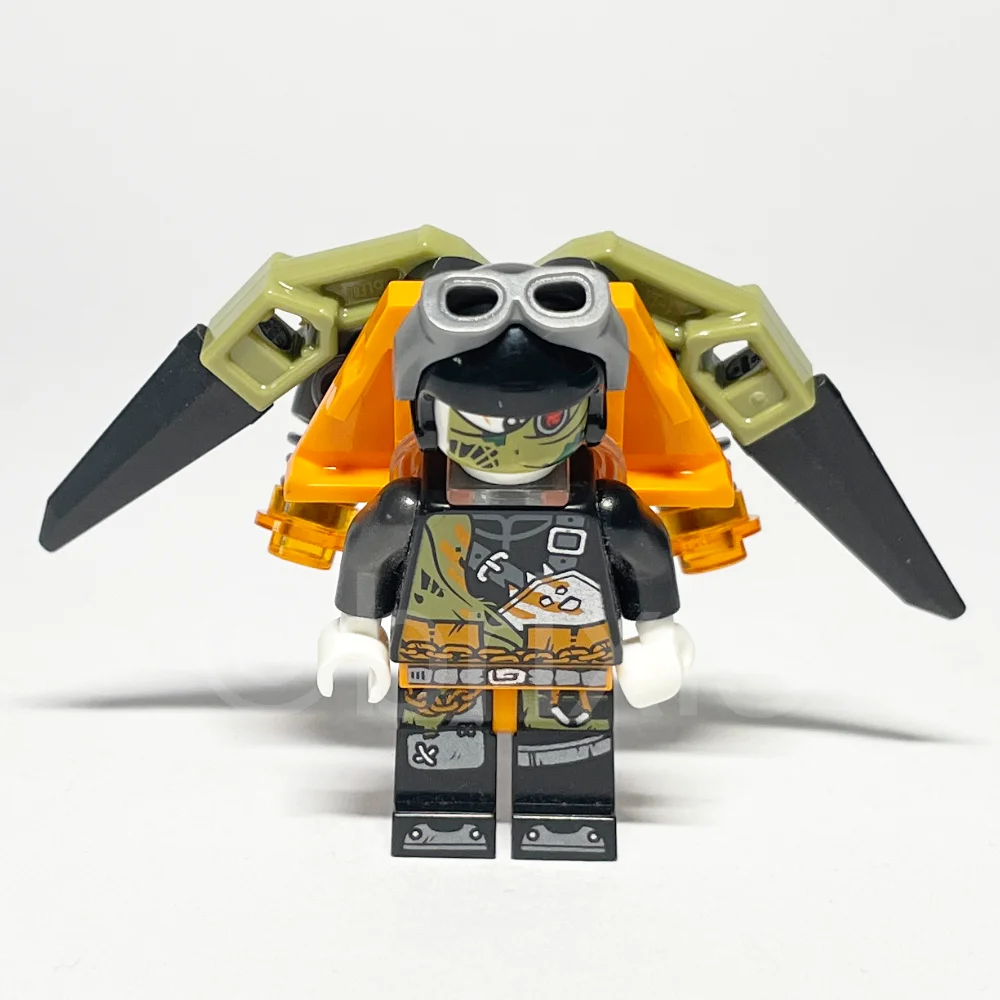 LEGO NINJAGO Minifigur Nitro (NJO0487) - LEGO NINJAGO Nitro Minifigur NJO0487 LEGO NINJAGO Minifigur Nitro (NJO0487) – Vorderansicht
