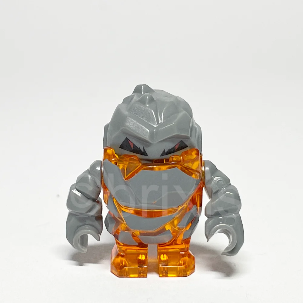 LEGO Power Miners Minifigur Rock Monster (PM002) - LEGO Power Miners Rock Monster Minifigur PM002 LEGO Power Miners Minifigur Rock Monster (PM002) – Vorderansicht