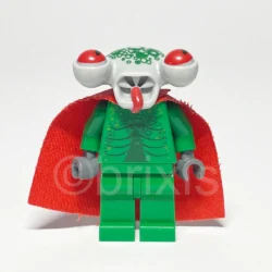 LEGO Space Minifigur Police 3 Alien (SP092) – Vorderansicht