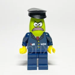 LEGO SpongeBob SquarePants Minifigur Driver (BOB015) – Vorderansicht
