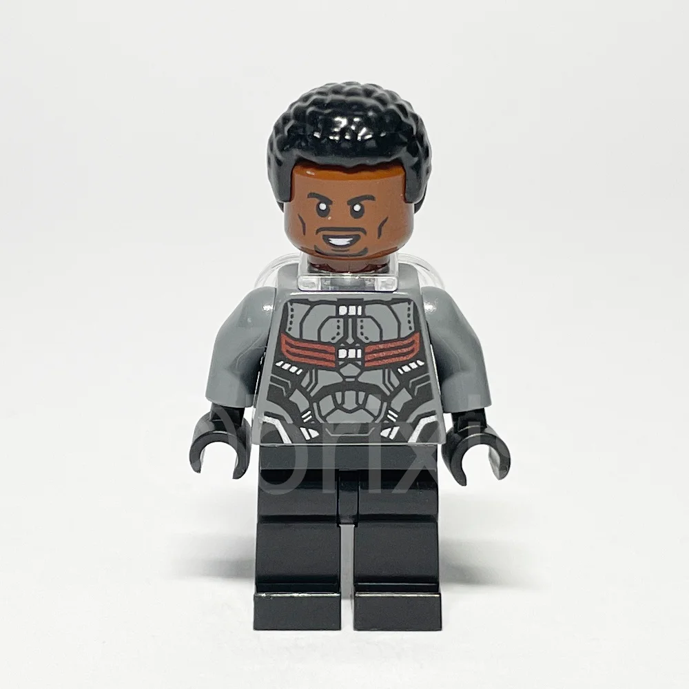 LEGO Super Heroes Minifigur Falcon (SH0503) - LEGO Super Heroes Falcon Minifigure SH0503 LEGO Marvel Super Heroes Minifigur Falcon (SH0503) – Vorderansicht