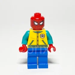LEGO Super Heroes Minifigur Spider-Man (SH0757) – Vorderansicht