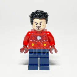 LEGO Super Heroes Minifigur Tony Stark (SH0760) – Vorderansicht
