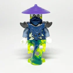 LEGO NINJAGO Minifigur Ghost (NJO0147) – Vorderansicht