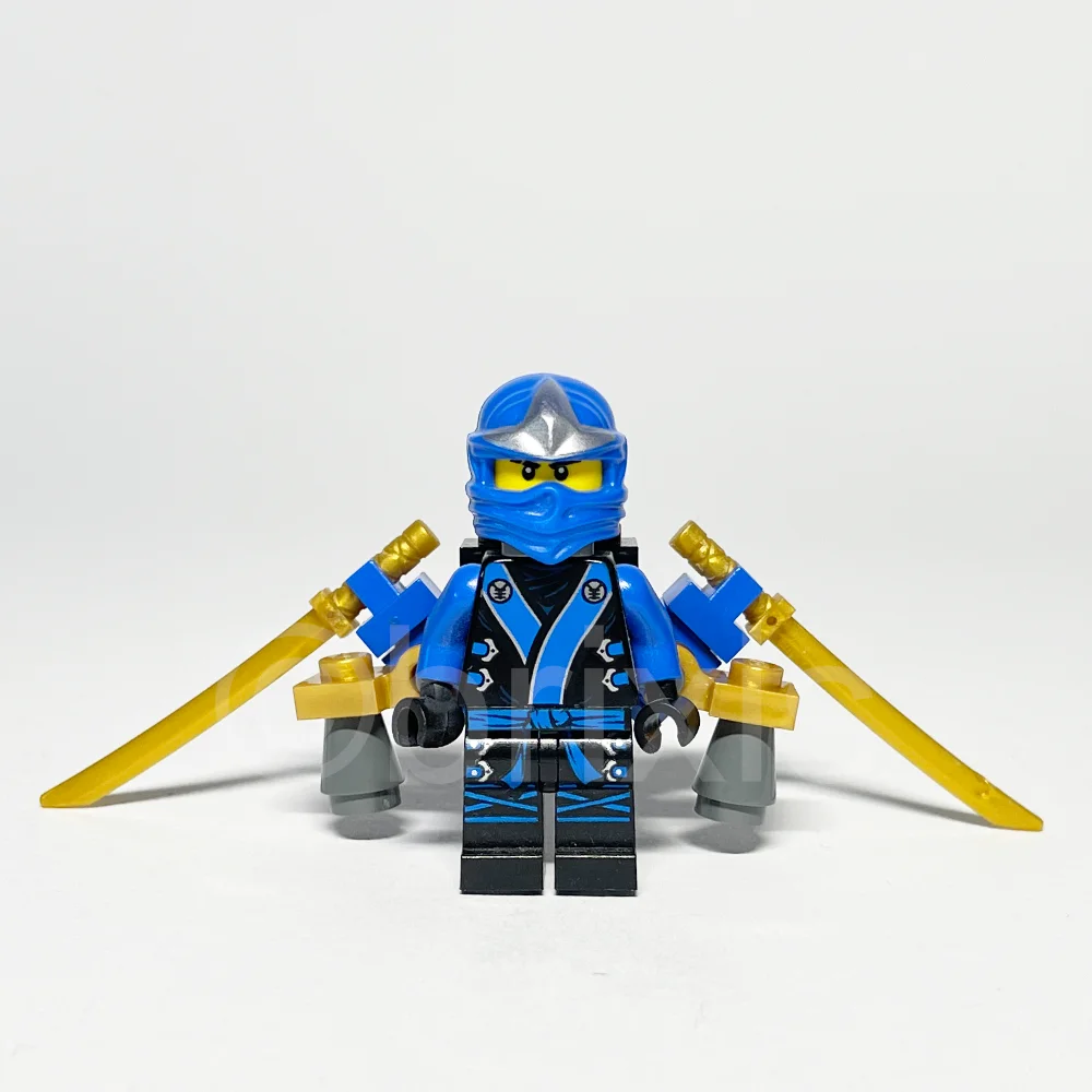 LEGO NINJAGO Minifigur Jay (NJO0079) - LEGO NINJAGO Minifigur Jay NJO0079 gebraucht LEGO NINJAGO Minifigur Jay (NJO0079) – Vorderansicht