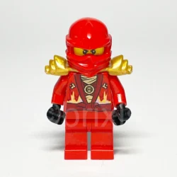 LEGO NINJAGO Minifigur Kai (NJO0119) – Vorderansicht