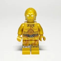LEGO Star Wars Minifigur C-3PO (SW0700) – Vorderansicht