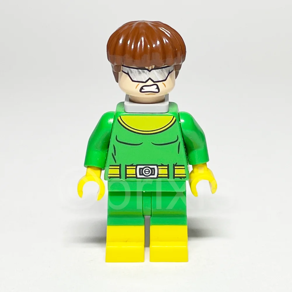 LEGO Super Heroes Minifigur Dr. Octopus (SH0284) - LEGO Super Heroes Minifigur Dr. Octopus SH0284 gebraucht LEGO Super Heroes Minifigur Dr. Octopus (SH0284) – Vorderansicht