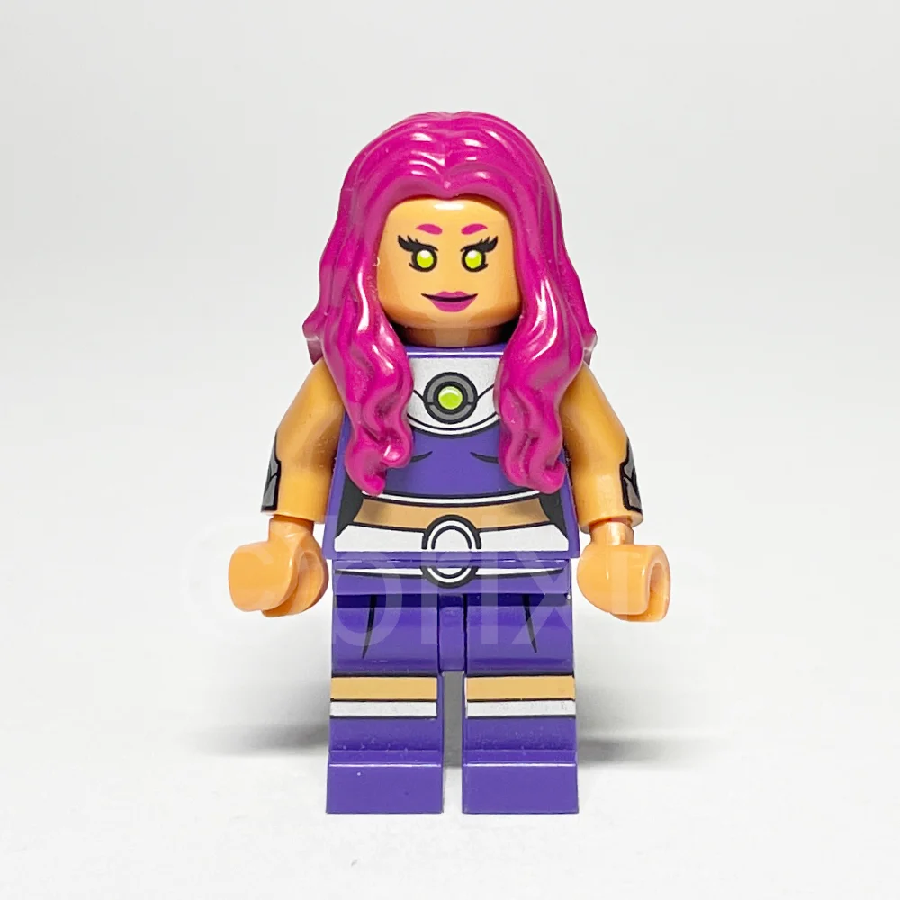 LEGO Super Heroes Minifigur Starfire (SH0197) - LEGO Super Heroes Minifigur Starfire SH0197 gebraucht LEGO Super Heroes Minifigur Starfire (SH0197) – Vorderansicht