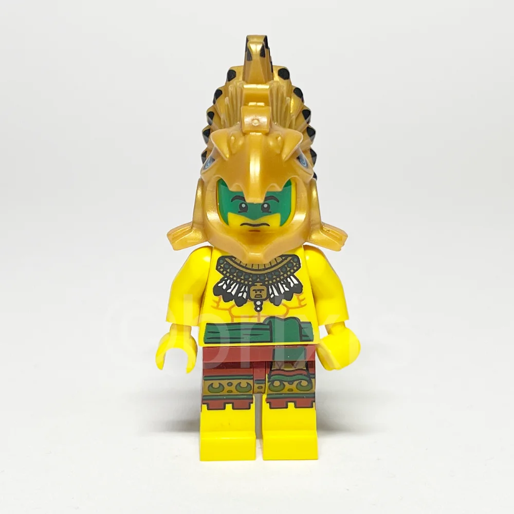 LEGO Collectible Minifigur Aztec Warrior (COL098) - LEGO Collectible Minifigur Aztec Warrior COL098 gebraucht LEGO Collectible Minifigur Aztec Warrior (COL098) – Vorderansicht
