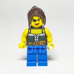 LEGO Pirates Minifigur Pirate Female (PI101) – Vorderansicht