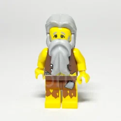 LEGO Pirates Minifigur Pirate Vest and Anchor Tattoo (PI112) – Vorderansicht