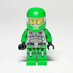 LEGO Space Minifigur Chuck Stonebreaker (GS009) – Vorderansicht