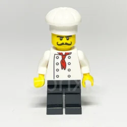 LEGO Town Minifigur Chef (CHEF025) – Vorderansicht