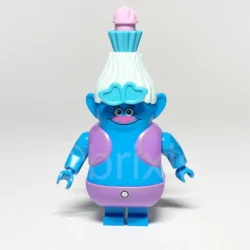 LEGO Trolls World Tour Minifigur Biggie & Mr. Dinkles (TWT003) – Vorderansicht