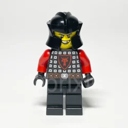 LEGO Castle Minifigur Dragon Knight Scale Mail (CAS528) – Vorderansicht