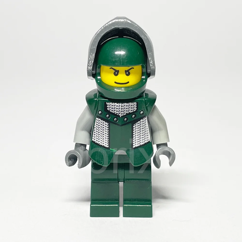 LEGO Castle Minifigur Knights Kingdom II (CAS290) - LEGO Castle Minifigur Sir Kentis CAS290 gebraucht LEGO Castle Minifigur Sir Kentis (CAS290) – Vorderansicht