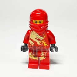 LEGO NINJAGO Minifigur Kai DX (NJO0009) – Vorderansicht