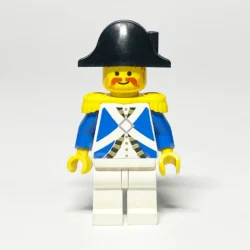 LEGO Pirates Minifigur Imperial Soldier (PI064) – Vorderansicht