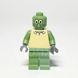 LEGO SpongeBob SquarePants Minifigur Squidward (BOB003) – Vorderansicht
